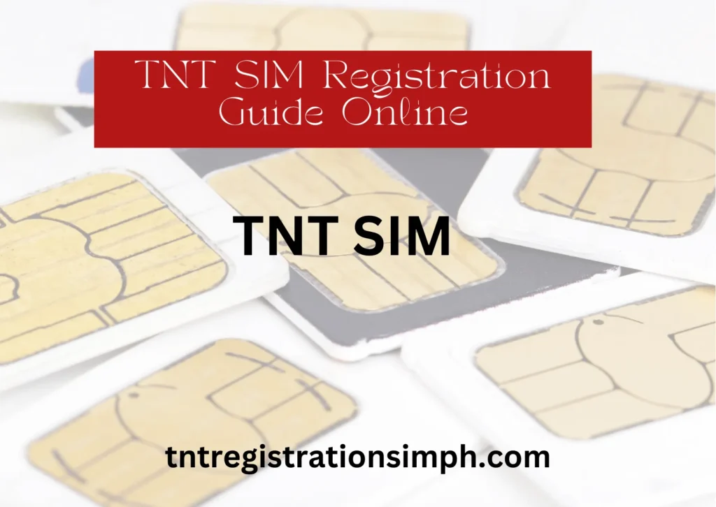 TNT Sim Registration